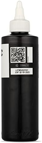 Dynamic Color Black Tattoo Ink, Made in USA Since 1990, 8 oz