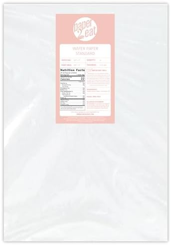 paper2eat edible Wafer Paper Sheets Standard - 0.30 mm - 25 sheets