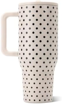 HydroJug Traveler 40oz, Insulated Water Bottle with Handle, French Vanilla