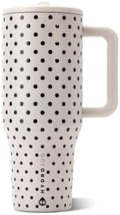 HydroJug Traveler 32oz, Insulated Water Bottle with Handle, French Vanilla