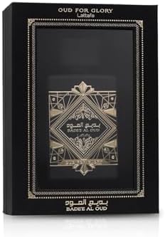 Lattafa Perfumes Bade'e Al Oud, Oud for Glory for Unisex Eau de Parfum Spray, 3.4 Ounce