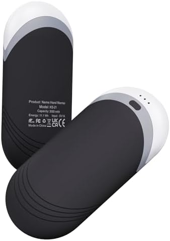 Karecel Rechargeable Hand Warmers 2 Pack with Thermal Silicone, Full Warmth