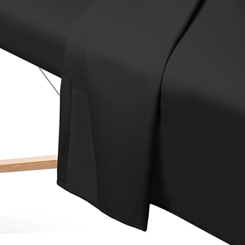 Saloniture 3-Piece Microfiber Massage Table Sheet Set - Premium Facial Bed Cover