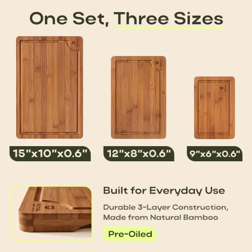 ROYAL CRAFT WOOD Wooden Cutting Boards for Kitchen Appliances