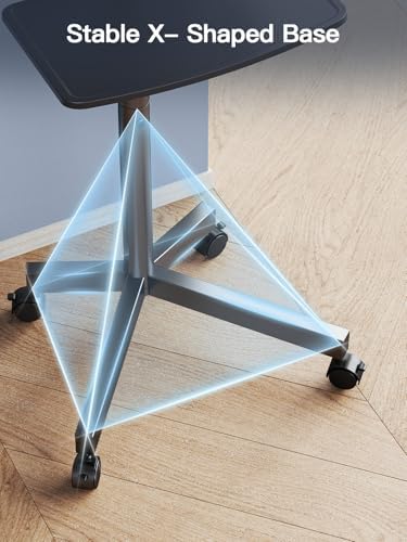 PERLESMITH Rolling TV Stand on Wheels for 23-65 Inch TVs