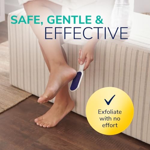 Dr. Scholl's Foot Callus Remover, Nano Glass Foot File, Soft Smooth Feet