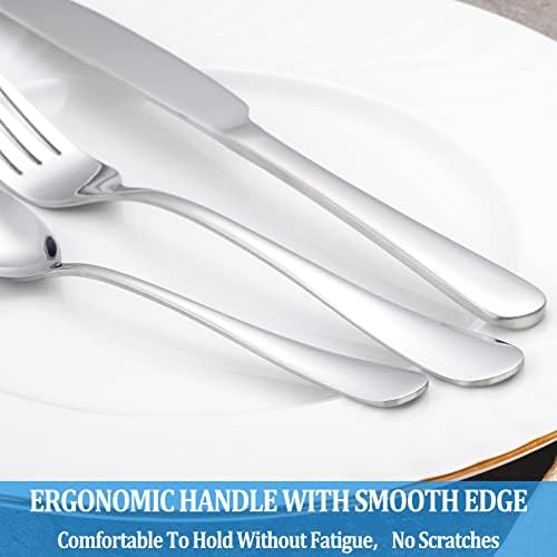 Dinner Spoon Set,16 Pcs 7.3" Tablespoons,Premium Food Grade Stainless Steel Spoons