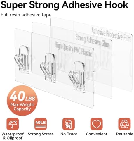 YASONIC Shower Caddy Adhesive, Rustproof Shower Shelves for Inside Shower