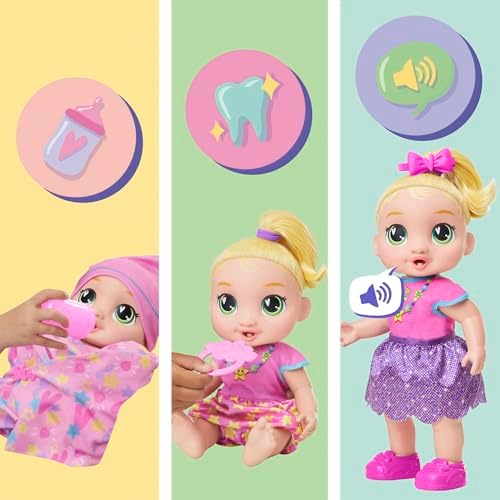 Baby Alive Baby Grows Up, LaLa GooGoo, Milestones and Baby's First Tooth