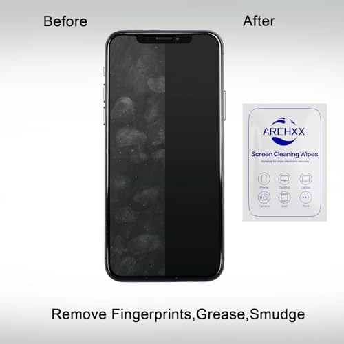 Screen Wipes for Electronics, 120 Count 6"x6" Pre-Moistened Screen Cleaner for Screens
