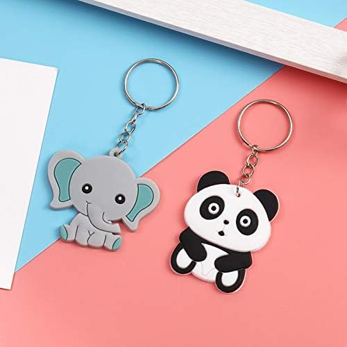 100PCS Split Key Ring Kit with Chains & Jump Rings