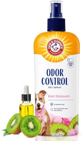 Arm & Hammer Super Deodorizing Dog Spray, Kiwi Blossom, 8 Fl Oz