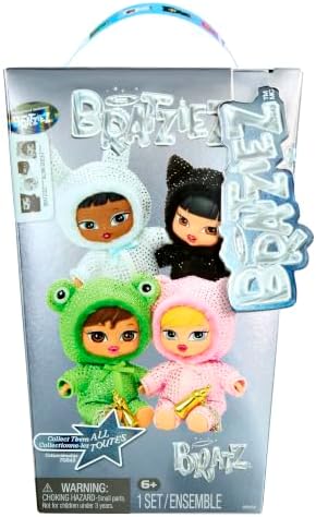 Bratz Bratziez Bling Seriez 25th Anniversary Plush Blind Box with Charm Clip and