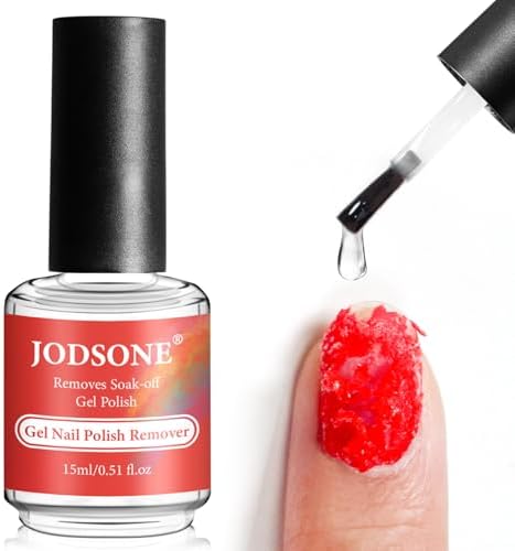 JODSONE 15ML Gel Nail Polish Remover No Need Soaking or Wrapping Gel Remover for Nails