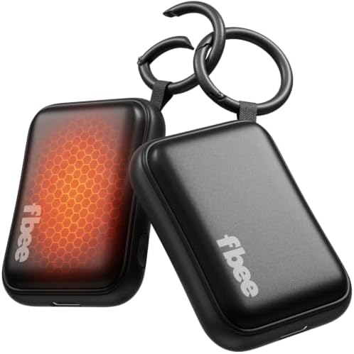 Rechargeable Hand Warmer, Ultra Thin Electric Hand Warmer with SafeWarm Temperature