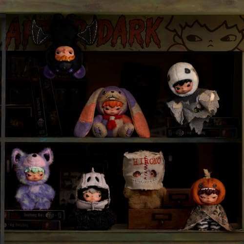 POP MART Hirono After Dark Series Plush Halloween Blind Box, Single Box