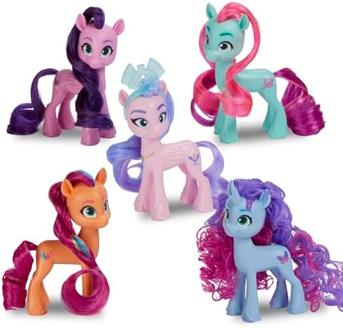 My Little Pony Toys, Make Your Mark Collection Set, 5 Pony Figures, 3-Inch Dolls
