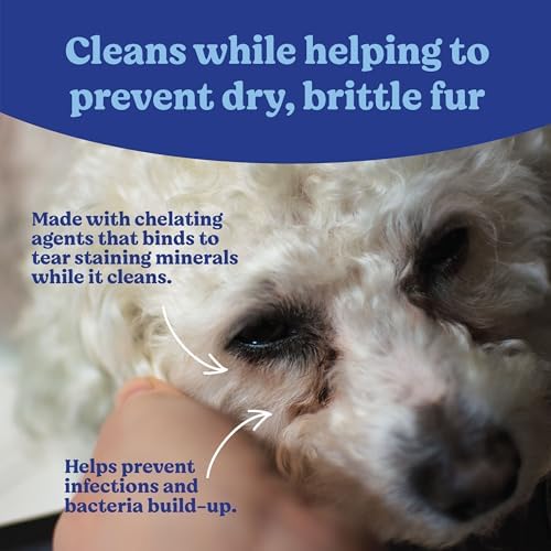 Angels' Eyes Tear Stain Remover Eye Wipes for Dogs & Cats, 100 Count