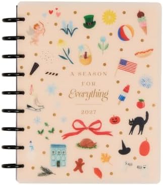 Happy Planner Disc-Bound Planner Jan.–Dec. 2027, Classic Size