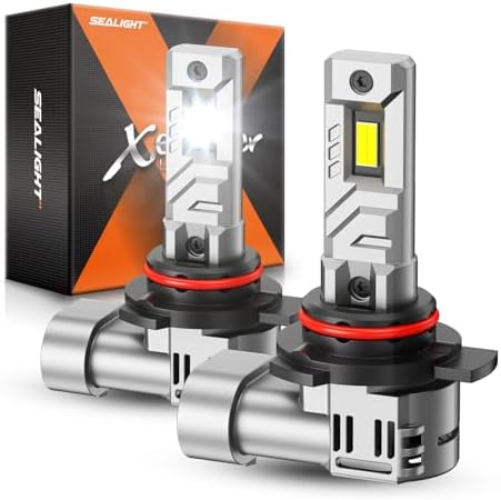 SEALIGHT 9012 Bulbs, 50,000LM 8X Brightness 9012 Light Bulbs