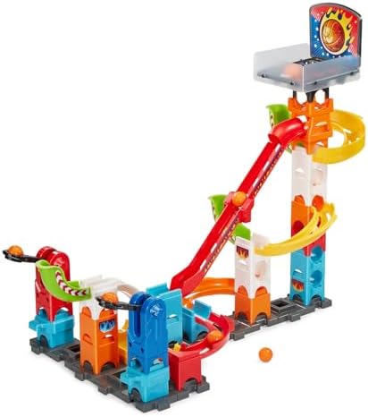 VTech Marble Rush 3-Point Launch Set with Mini Basketball Hoop