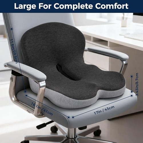 Truck Driver Seat Cushion, Office Chair Cushions for Pressure Relief