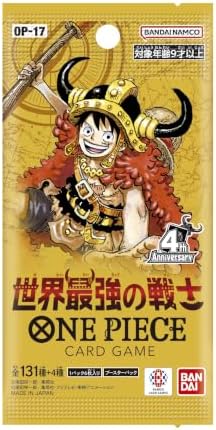 Bandai One Piece Card Game Booster Pack The World's Strongest Warrior [OP-17] (Box) 24