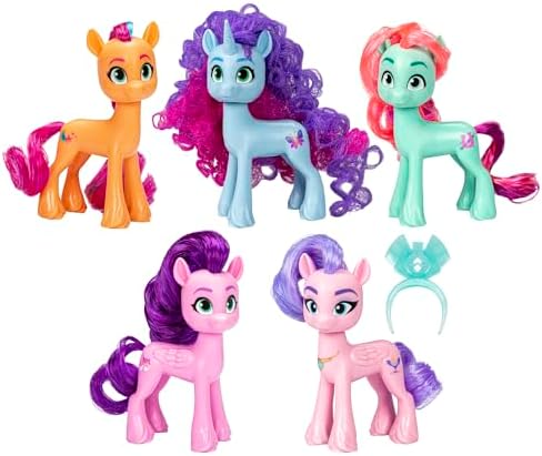 My Little Pony Toys, Make Your Mark Collection Set, 5 Pony Figures, 3-Inch Dolls