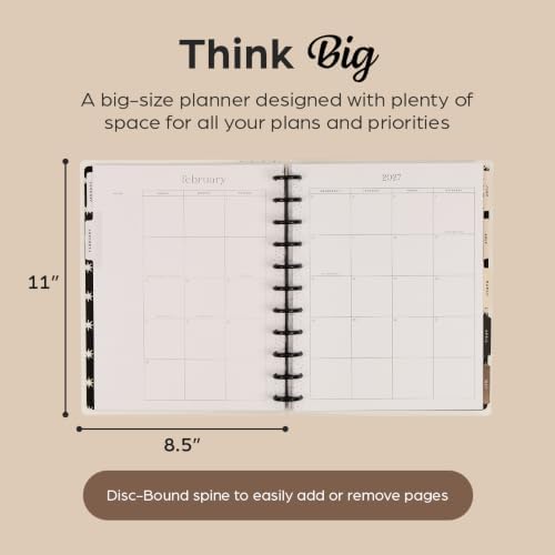 Happy Planner Disc-Bound Planner Jan.–Dec. 2027, Big Size