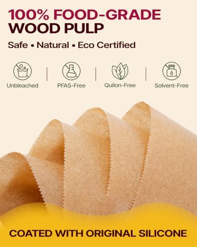 Katbite Unbleached Parchment Paper Roll, 15in x 242ft, 300 Sq.Ft