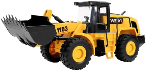 16" Bulldozer Toy, 1:10 Scale Classics Bulldozer, 16" Front Loader