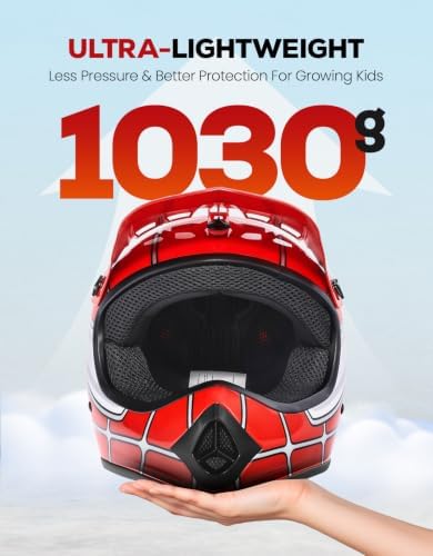 Youth Dirt Bike Helmet DOT Approved Kids Full Face Motocross Helmets