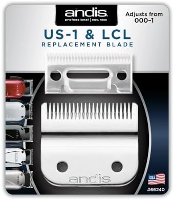 Andis 66240 Carbon Steel Replacement Blade for US-1 and LCL Model Clippers