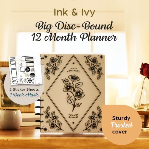 Happy Planner Disc-Bound Planner Jan.–Dec. 2027, Big Size