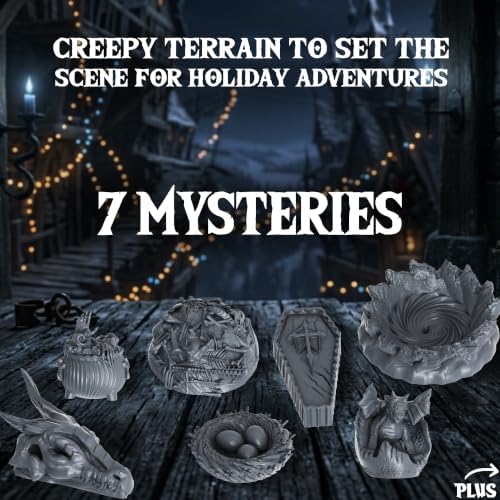 D&D Miniatures Advent Calendar with DND Mimics and Monsters Minature 28mm