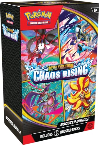 Pokémon TCG: Mega Evolution—Chaos Rising Booster Bundle