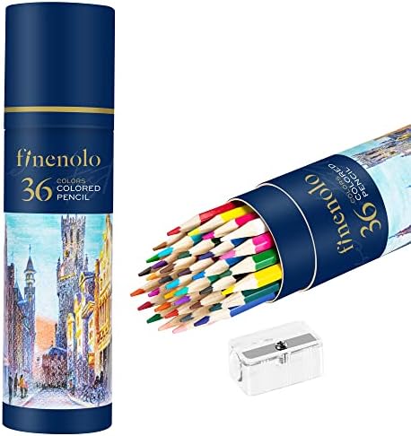 36 Pack Colored Pencils for Adult Coloring Books