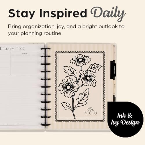 Happy Planner Disc-Bound Planner Jan.–Dec. 2027, Big Size