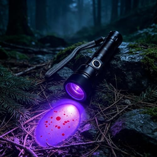 Blood Tracker Flashlight for Deer Hunting, Special Filter Blood Tracking Light