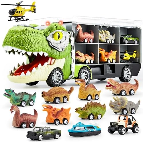 JOYIN 13 in 1 Dinosaur Toys for Kids 3-5