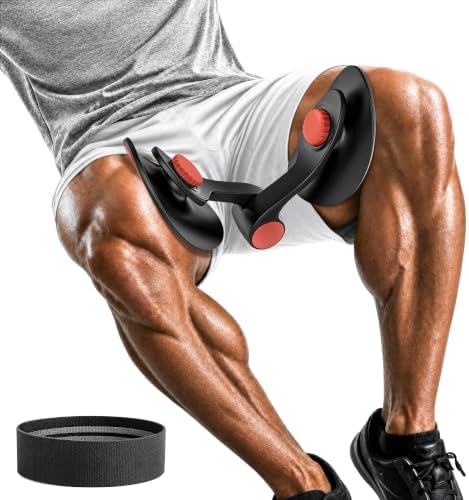 Pelvic Floor Exercise Devices 35lb Resistance Kegel Thigh Trainer with Band