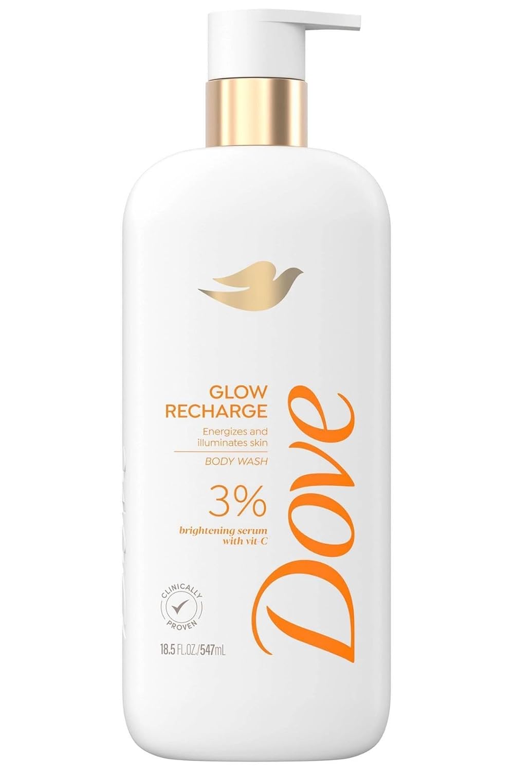 Dove Serum Body Wash Glow Recharge illuminates & Exfoliates skin