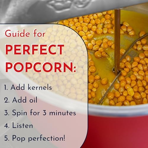 Original Whirley Pop Popcorn Maker - Wabash Valley Farms Gourmet Popcorn Popper