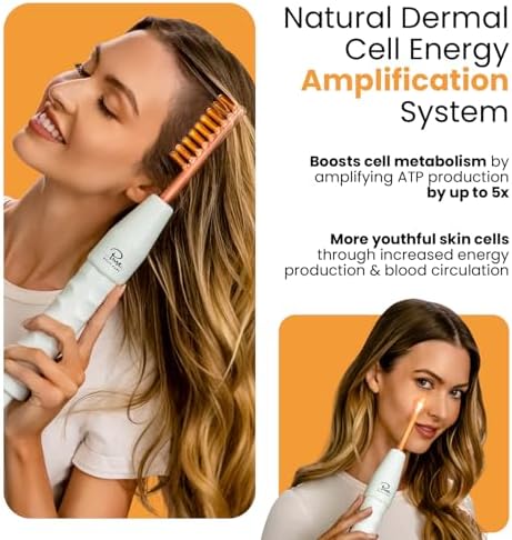 Pure Daily Care NuDerma Handheld Skin Therapy Wand Machine w/Neon – Anti-Aging