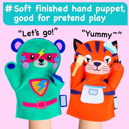 Unicorn Hand Puppet Making Kit - 8 DIY Projects