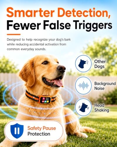Dog Bark Collar for Large Medium Small Dogs