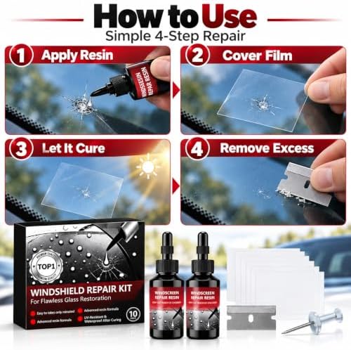 Car Windshield Crack Repair Kit – Windshield Repair Kit