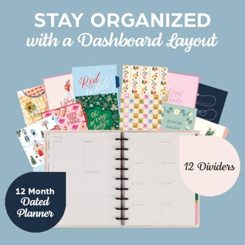 Happy Planner Disc-Bound Planner Jan.–Dec. 2027, Classic Size