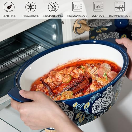 Ceramic Casserole Dish With Lid, Casserole Dishes for Oven