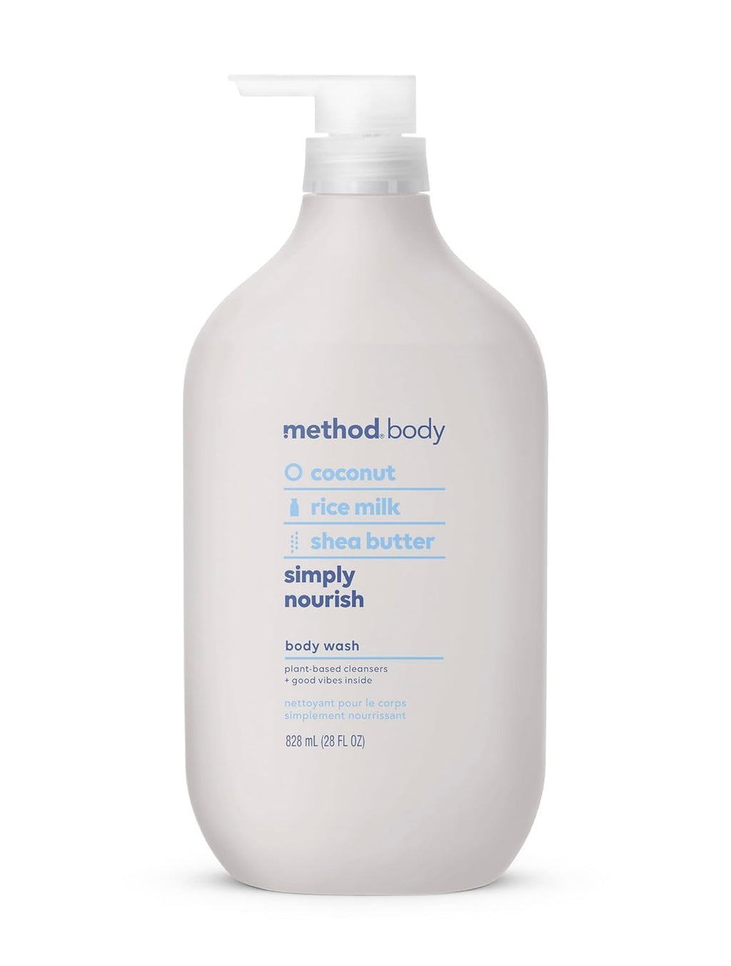 Method Body Wash, Simply Nourish, Paraben and Phthalate Free, 28 oz